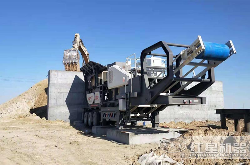 安徽250TPH鐵礦石粗破移動式破碎機 安徽250TPH鐵礦石粗破移動式破碎機