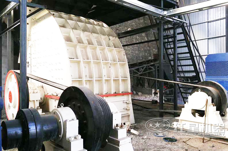 錘破制砂機現場 錘破制砂機現場