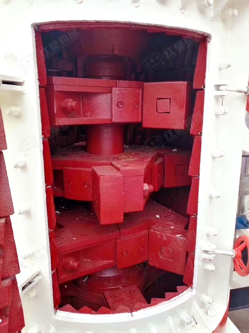 立式破碎機破碎腔實拍