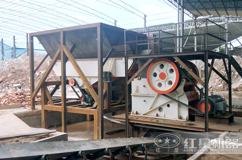 廣東912顎式破碎機現(xiàn)場