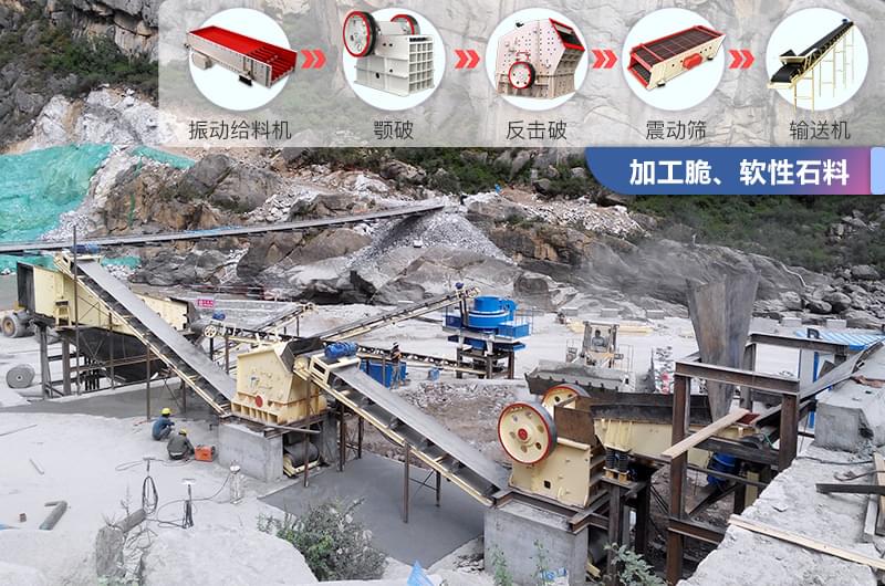 石灰石破碎制砂現(xiàn)場 石灰石破碎制砂現(xiàn)場