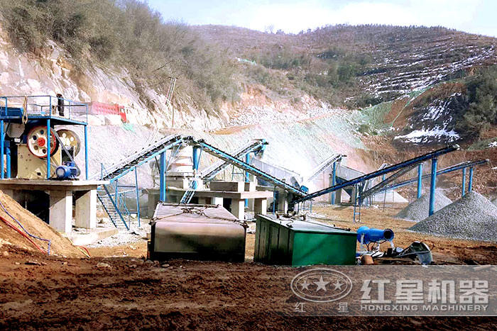 大理石破碎生產線 大理石破碎生產線