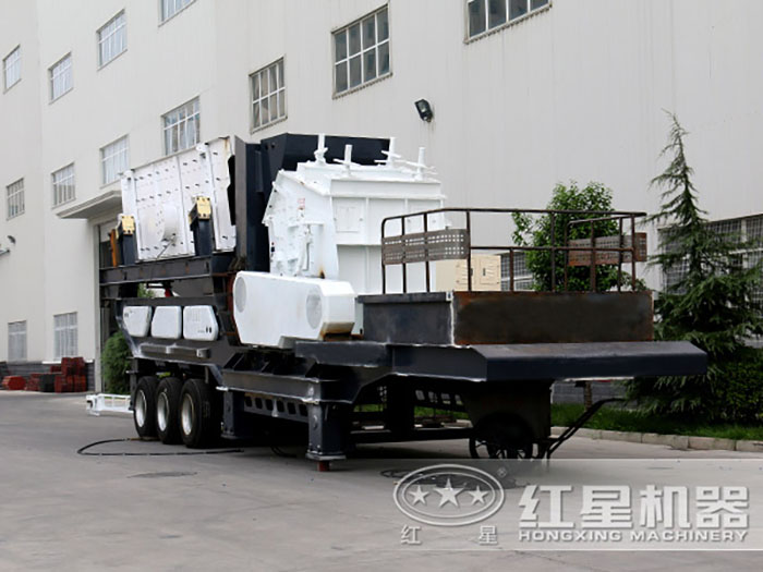 輪胎式破碎機(jī)與反擊式破碎機(jī)搭配