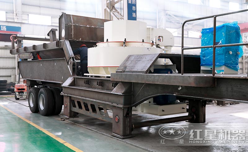 移動式制砂機(jī)移動較方便