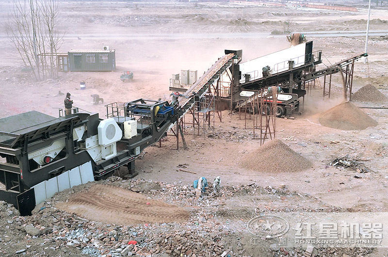 移動(dòng)破碎機(jī)組合生產(chǎn)