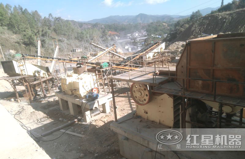 大型砂石生產(chǎn)線配置方案二