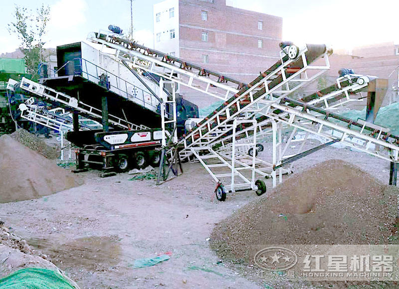 移動破碎機+反擊破碎機