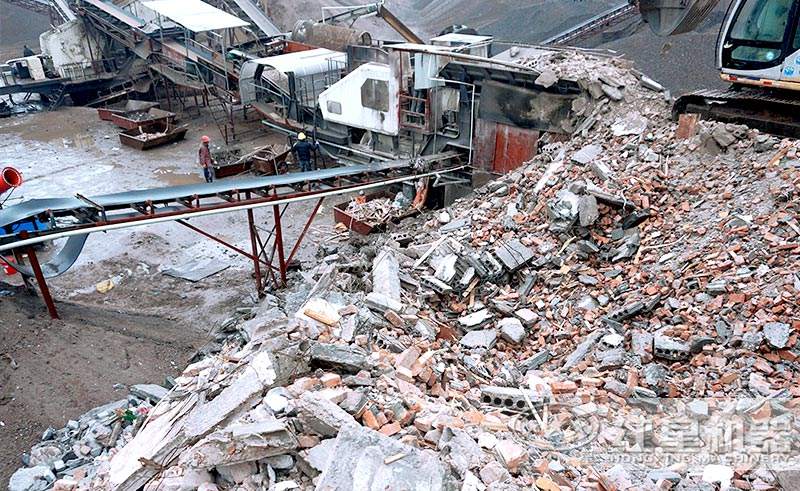 移動式建筑垃圾處理設(shè)備可以自由移動 移動式建筑垃圾處理設(shè)備可以自由移動