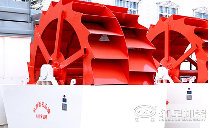 常見的輪斗式水洗砂機(jī) 常見的輪斗式水洗砂機(jī)