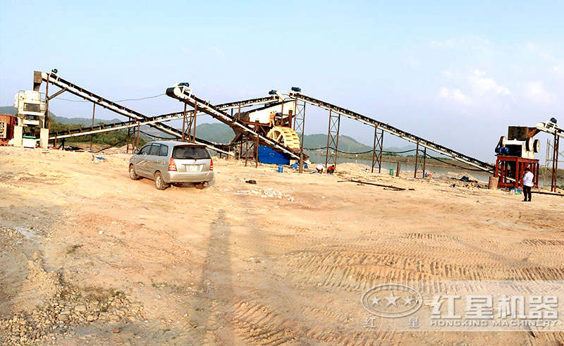 比較簡單的制砂生產線 比較簡單的制砂生產線