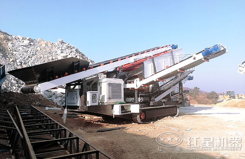 履帶大型移動破石機 履帶大型移動破石機