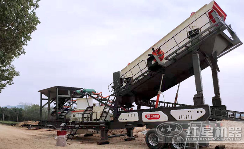 移動式制砂機發貨圖