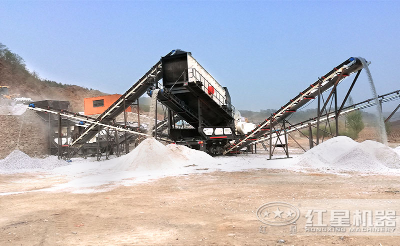 移動式破碎機生產現場