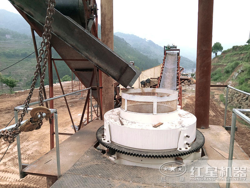 大型環保制砂生產線設備加工物料