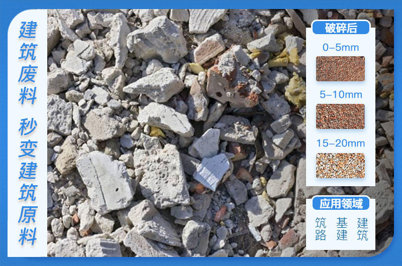 建筑垃圾粉碎成品 建筑垃圾粉碎成品