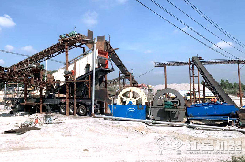 洗沙生產現場 洗沙生產現場