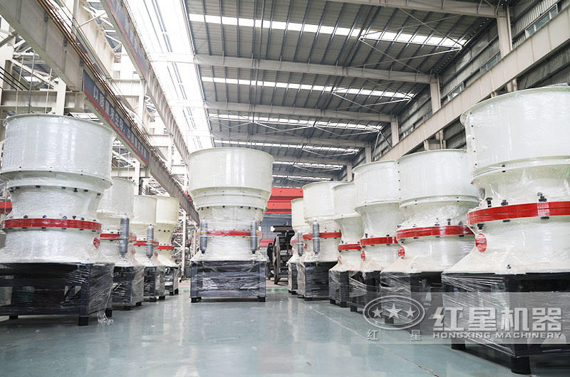 大型固定石頭破碎機車間