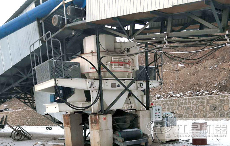 沖擊式破碎機客戶現場