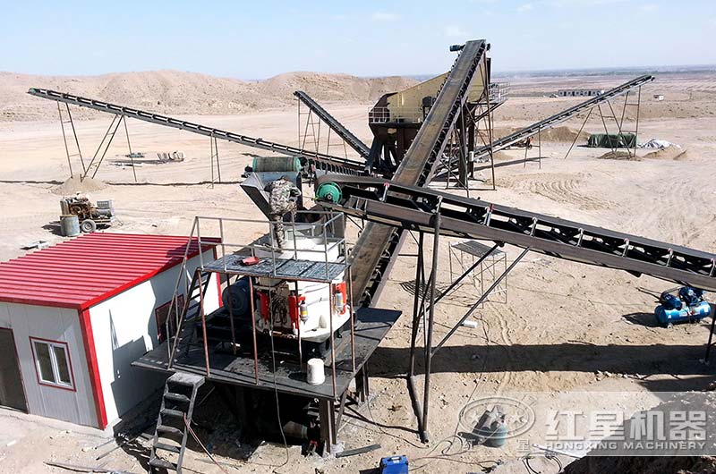 廣州破碎制砂生產線現場