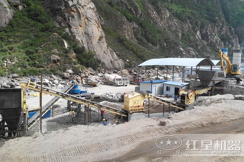 山東聊城制砂現場 山東聊城制砂現場