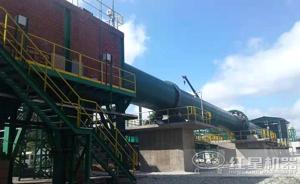 客戶烘干機生產線現場