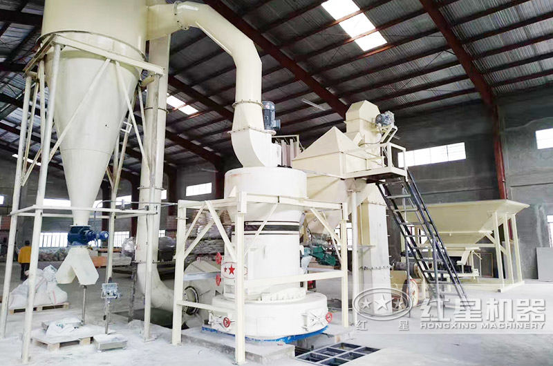 紅星設計石灰石生產線現場 紅星設計石灰石生產線現場