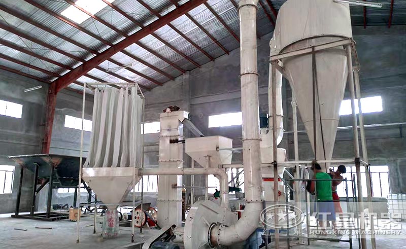 自循環超細粉碎機現場 自循環超細粉碎機現場