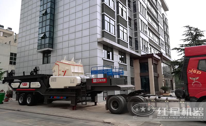 紅星機器建筑垃圾粉碎機正準確發貨中