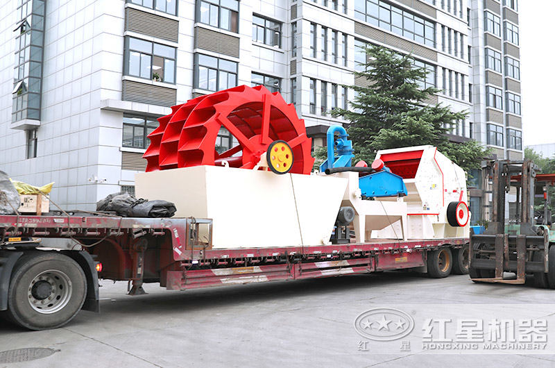 三輪斗洗砂機(jī)與反擊破、細(xì)沙回收機(jī)一起發(fā)貨 三輪斗洗砂機(jī)與反擊破、細(xì)沙回收機(jī)一起發(fā)貨