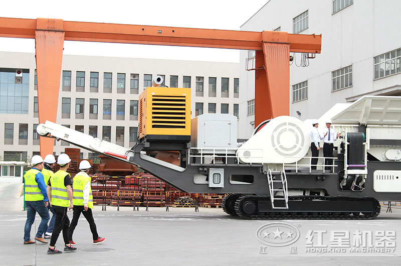 履帶式移動碎石機 履帶式移動碎石機