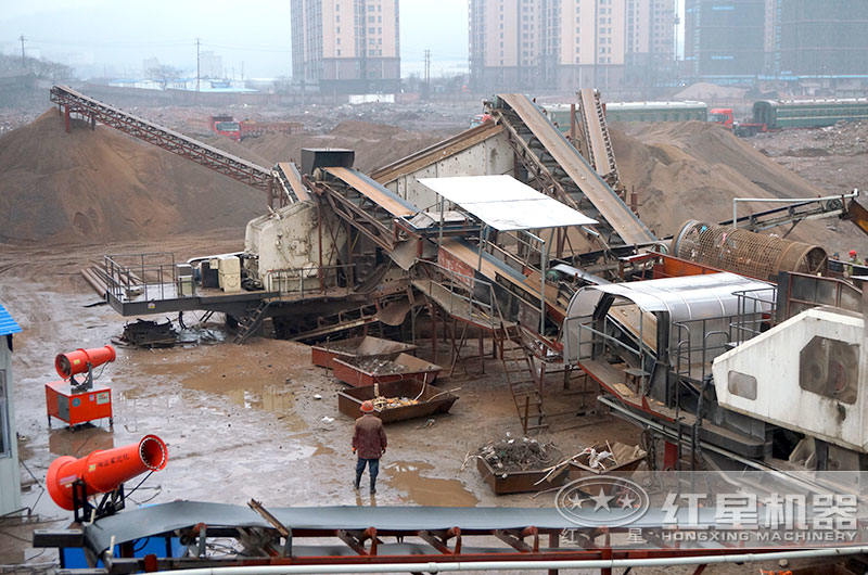 建筑垃圾處理現(xiàn)場(chǎng)圖 建筑垃圾處理現(xiàn)場(chǎng)圖