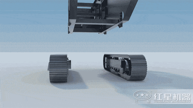 履帶移動破組成