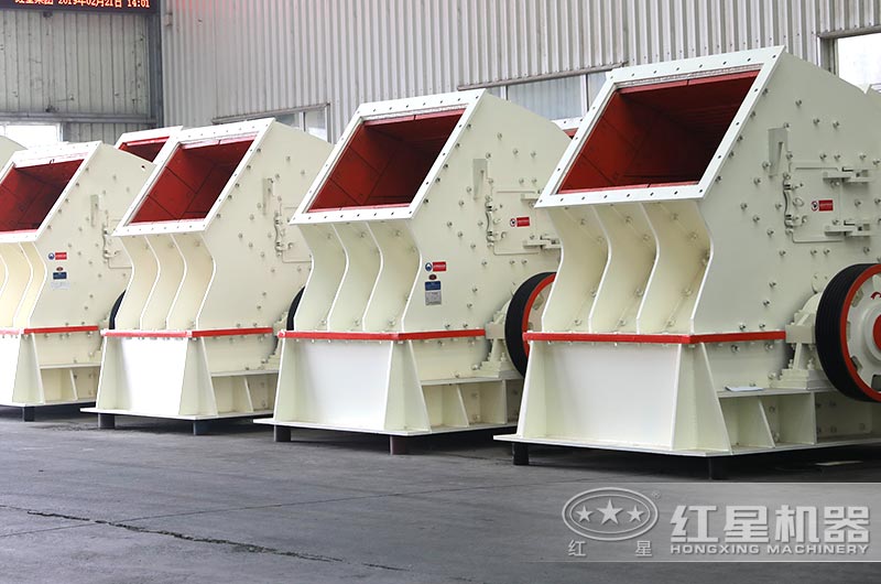 環保型重錘式石子破碎機實拍圖