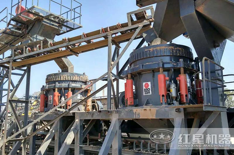 圓錐破碎機生產現場 圓錐破碎機生產現場