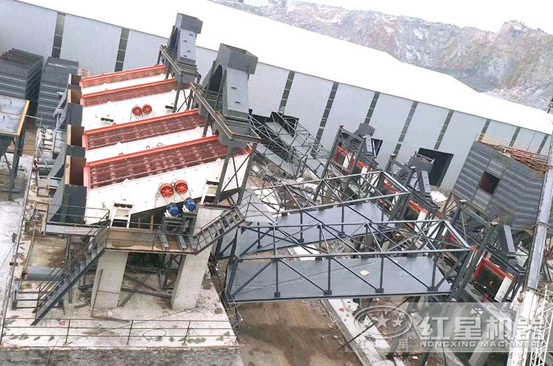 篩分機生產現場