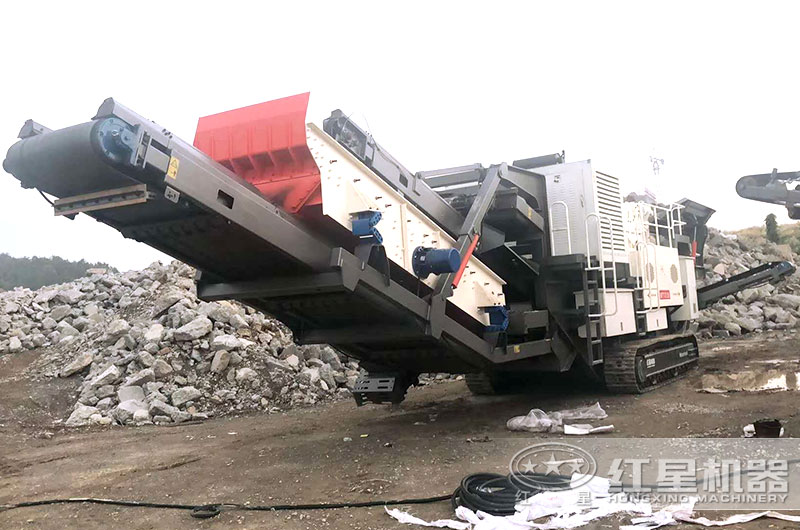 河北建渣回收現場