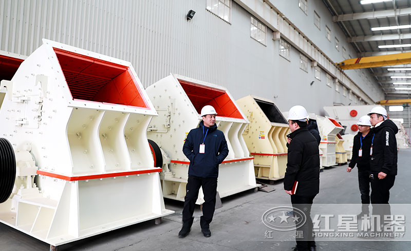 用戶考察錘式破碎機 用戶考察錘式破碎機