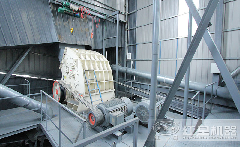 重錘破碎機現場