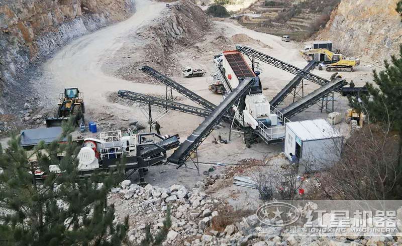 礦渣生產現場 礦渣生產現場