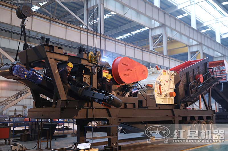 四合一小型移動式破碎機(jī)