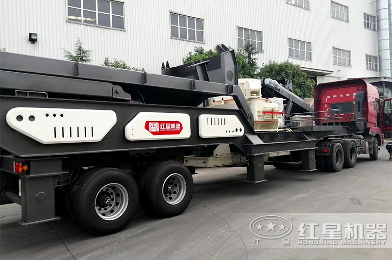 時產(chǎn)200噸移動式制砂機