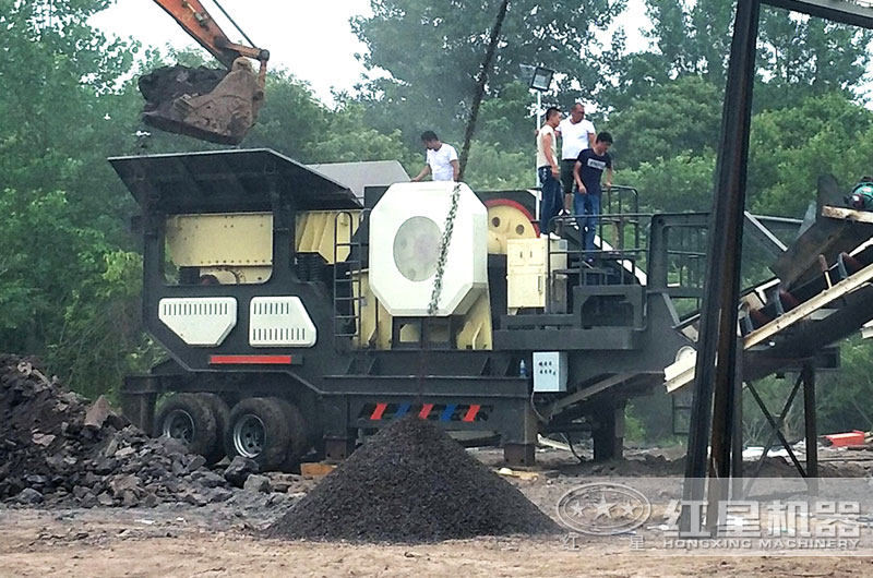 煤炭破碎機處理現場