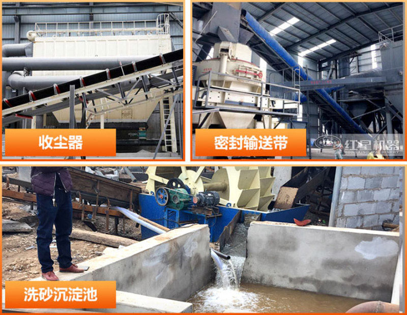 全封閉制砂生產(chǎn)線環(huán)保措施
