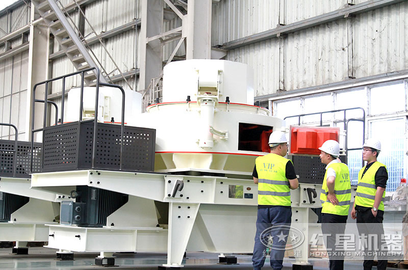 客戶來廠參觀HVI打砂機