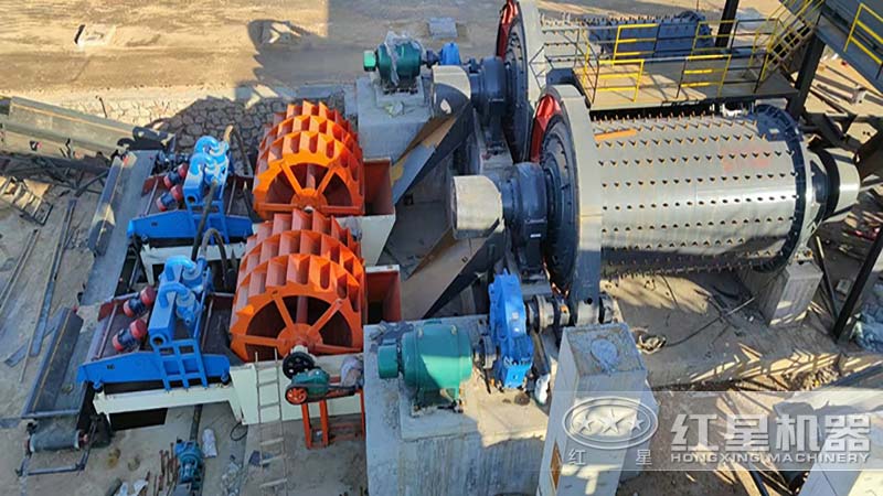 廣東用戶棒磨式制砂機現場