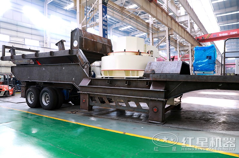 搭載VSI系列的車載流動式打砂機 搭載VSI系列的車載流動式打砂機