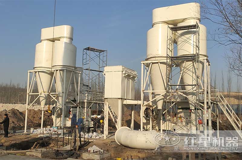 石頭磨粉機生產現場 石頭磨粉機生產現場