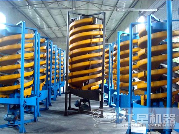 螺旋溜槽成品圖