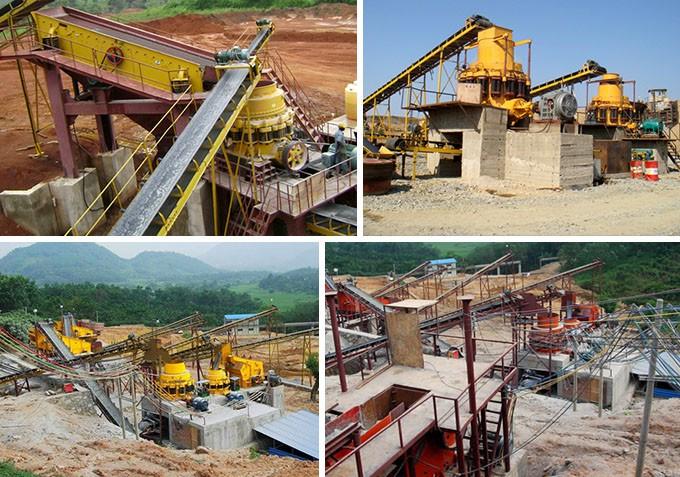 優越Φ1200圓錐破碎現場圖 優越Φ1200圓錐破碎現場圖