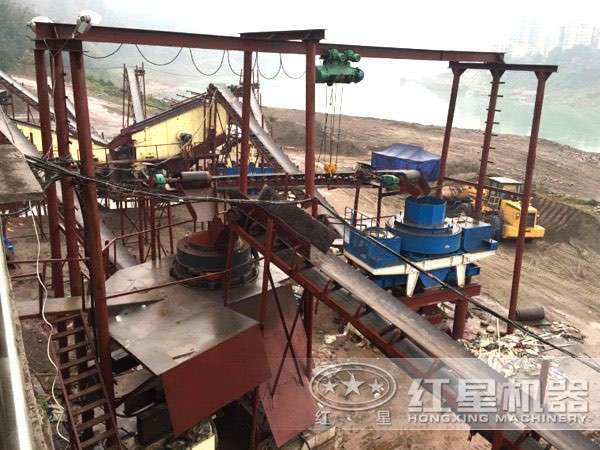 制砂生產(chǎn)線客戶現(xiàn)場 制砂生產(chǎn)線客戶現(xiàn)場